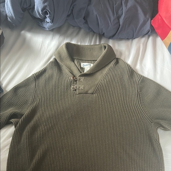 Duluth Trading Co Green Turtleneck Sweater - Picture 1 of 4